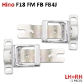 ชุด มือเปิดใน มือดึง ด้านใน มือจับในประตู ข้างซ้าย+ขวา 2 ชิ้น สีโครเมียม สำหรับ Hino F18 FM FB FB4J